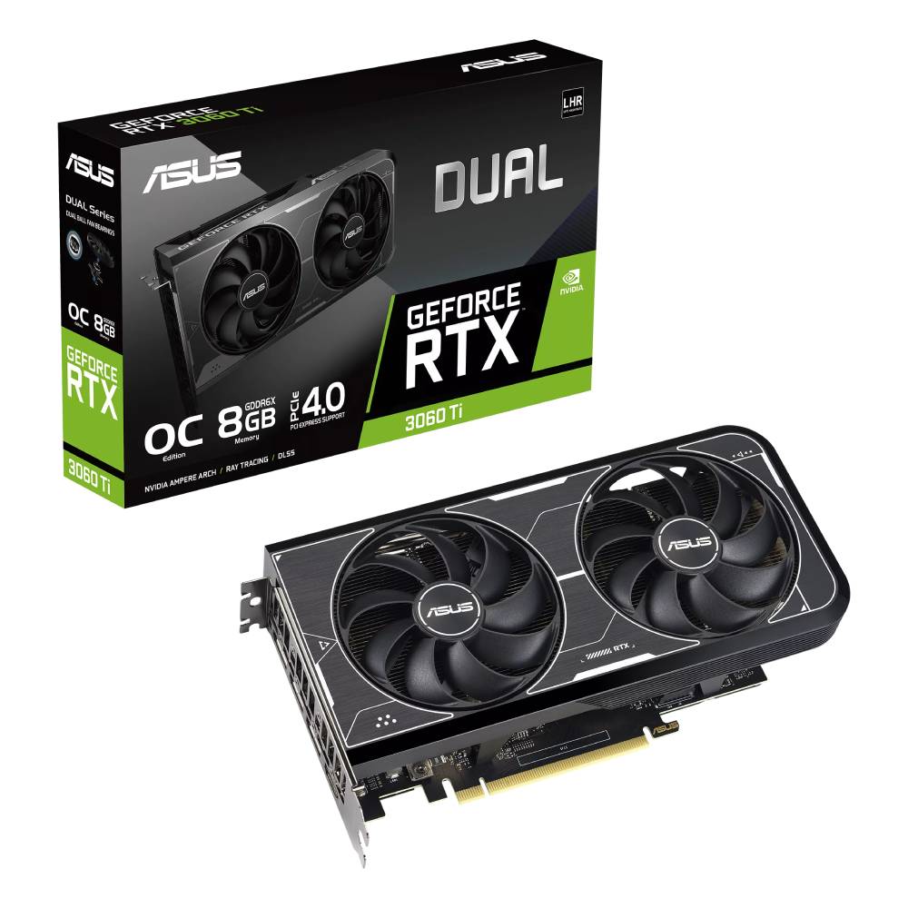 การ์ดจอ ASUS DUAL-RTX3060TI-O8GD6X 8GB GDDR6X 256-bit - Image 6