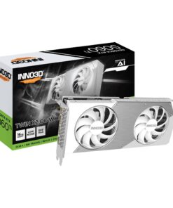การ์ดจอ INNO3D GeForce RTX 5060 Ti TWIN X2 OC WHITE 16GB GDDR7 128-bit