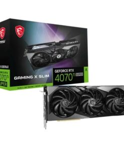 การ์ดจอ MSI GeForce RTX 4070 Ti SUPER 16G GAMING X SLIM GDDR6X 256-bit