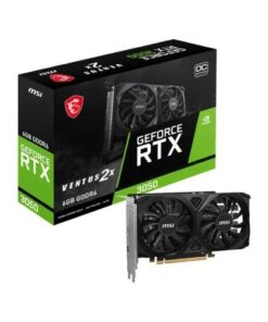 การ์ดจอ MSI GeForce RTX 3050 VENTUS 2X E 6G OC GDDR6 96-bit