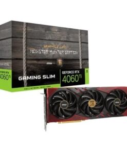 การ์ดจอ MSI GeForce RTX 4060 Ti 8G GAMING SLIM MONSTER HUNTER EDITION