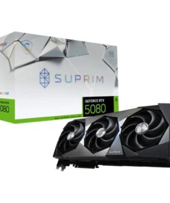 การ์ดจอ MSI GeForce RTX 5080 16G SUPRIM SOC 16GB GDDR7 256-bit
