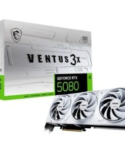 การ์ดจอ MSI GeForce RTX 5080 16G VENTUS 3X OC WHITE 16GB GDDR7 256-bit