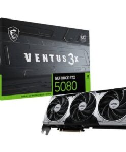 การ์ดจอ MSI GeForce RTX 5080 16G VENTUS 3X OC PLUS 16GB GDDR7 256-bit