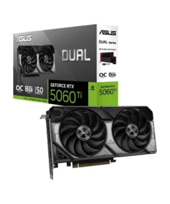 การ์ดจอ ASUS Dual GeForce RTX 5060 Ti 8GB GDDR7 OC Edition