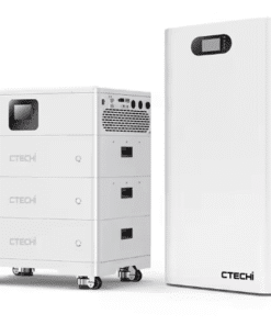 Inverter 48V 51.2V 100/200Ah STACKABLE LiFePo4 แบตเตอรี่ลิเธียมอินเวอร์เตอร์ 10KWh 15KWh All in One Home เก็บพลังงานแสงอาทิตย์ระบบไฮบริด